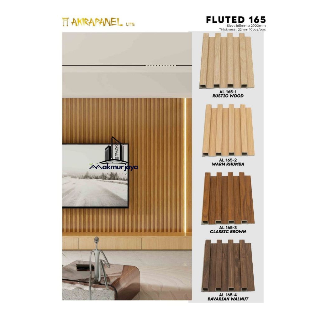 Wallpanel wpc akira lite per batang