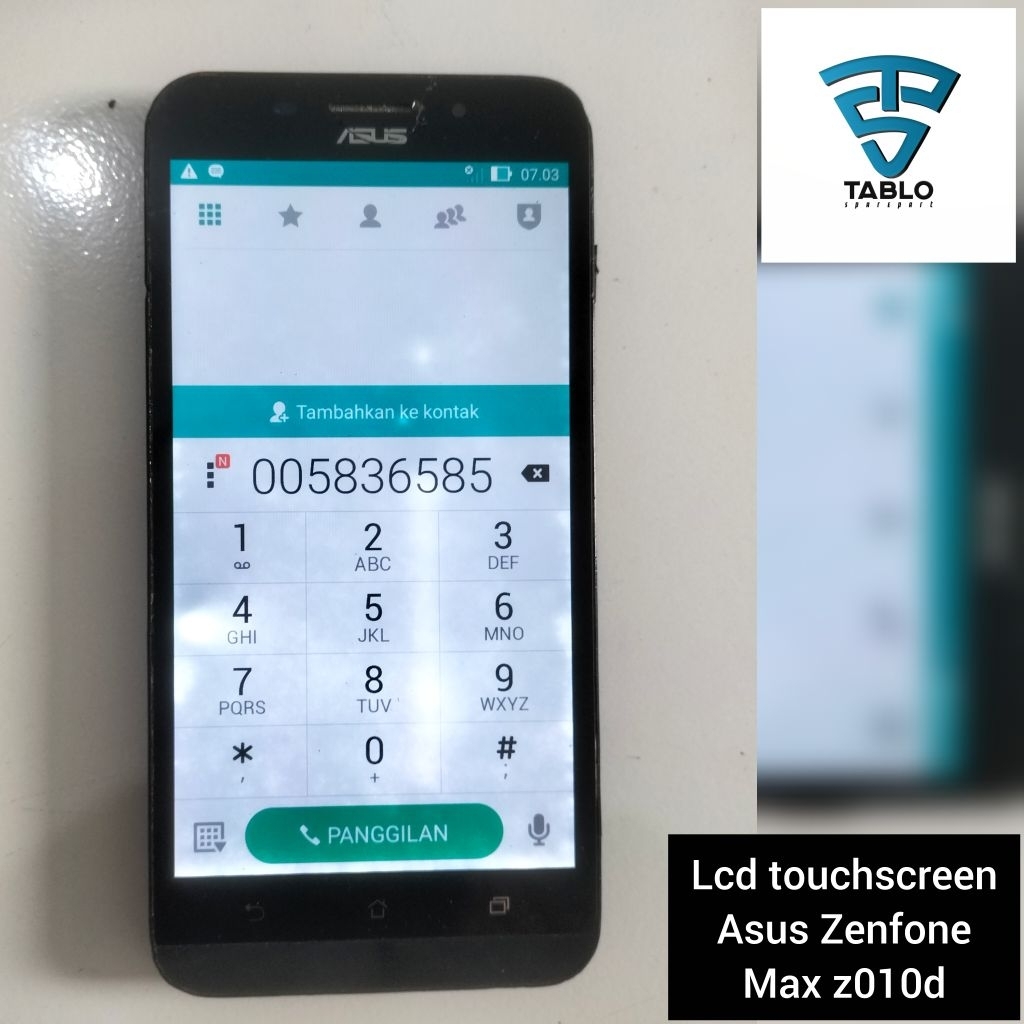 LCD touchscreen Asus Zenfone Max Z010D sentuh eror