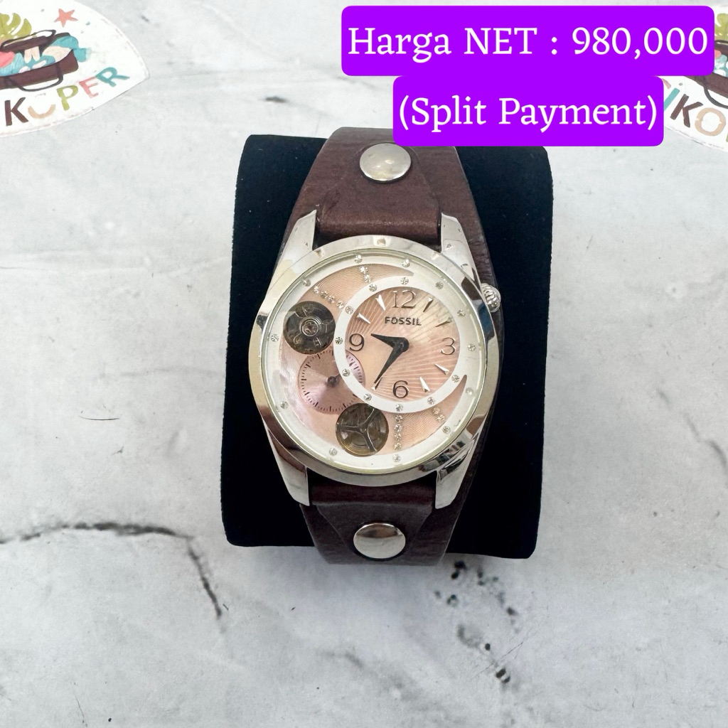 J04 NET-Preloved Fossil Jam Gaban Matic
