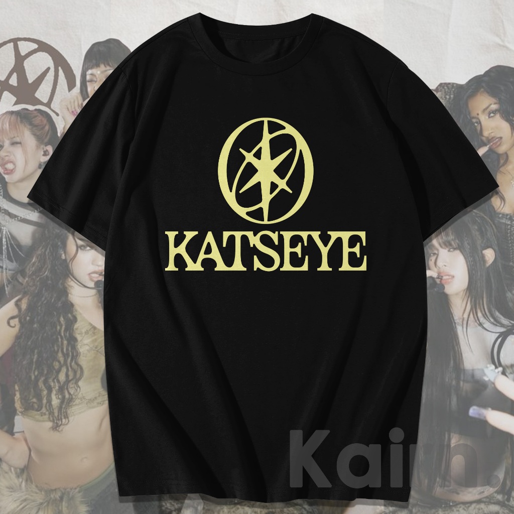 KAIRN - KAOS KATSEYE LOGO / TSHIRT KATSEYE / FANSMERCH