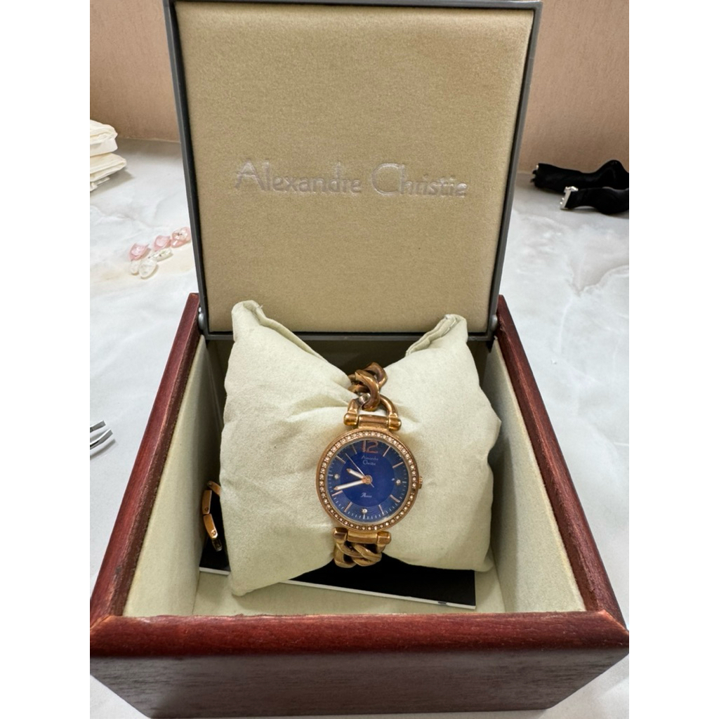 Preloved Jam Alexandre Christie Alexander Kristi Bekas Jam Tangan