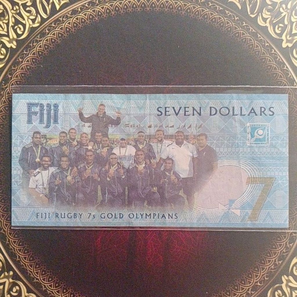 Uang Fiji 7 dollar 2016 vf