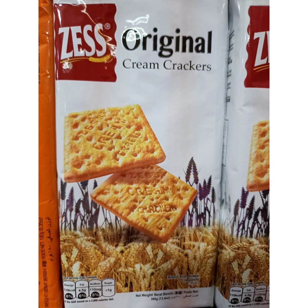 Zess Original Cream Crackers | Biscuit 380gr