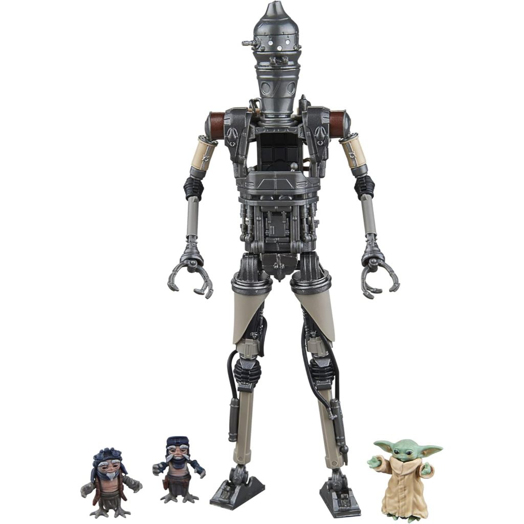 STAR WARS The Black Series IG-12 & Grogu, The Mandalorian Deluxe Collectible 6 Inch Action Figure 2-
