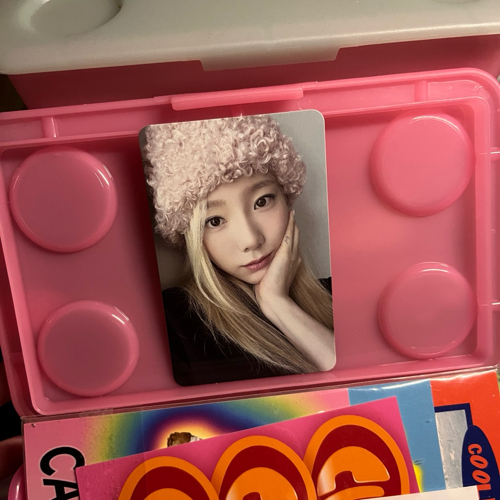taeyeon invu limited ver pc photocard snsd girls generation