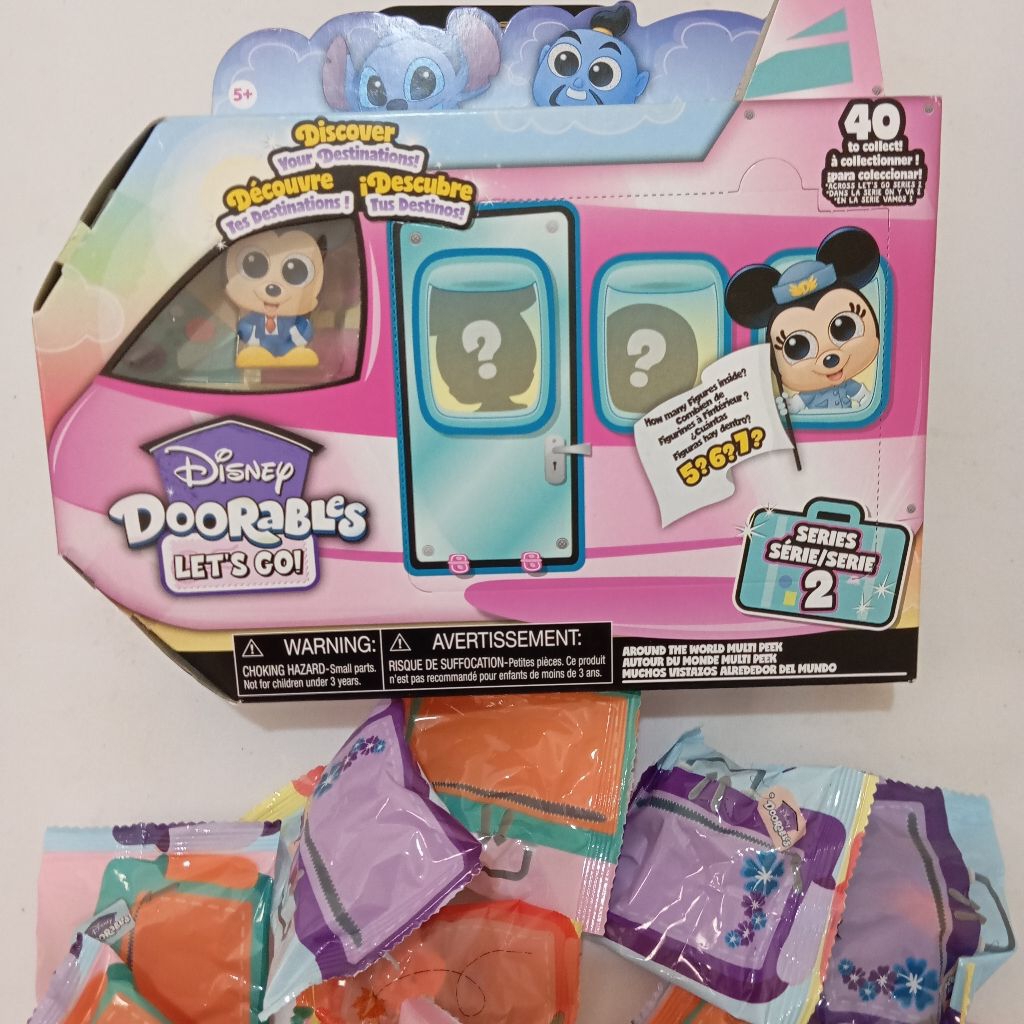 Disney Hasbro Doorables Satuan Lets Go Mickey Mouse Mini Figur Action Figure Original Doorable