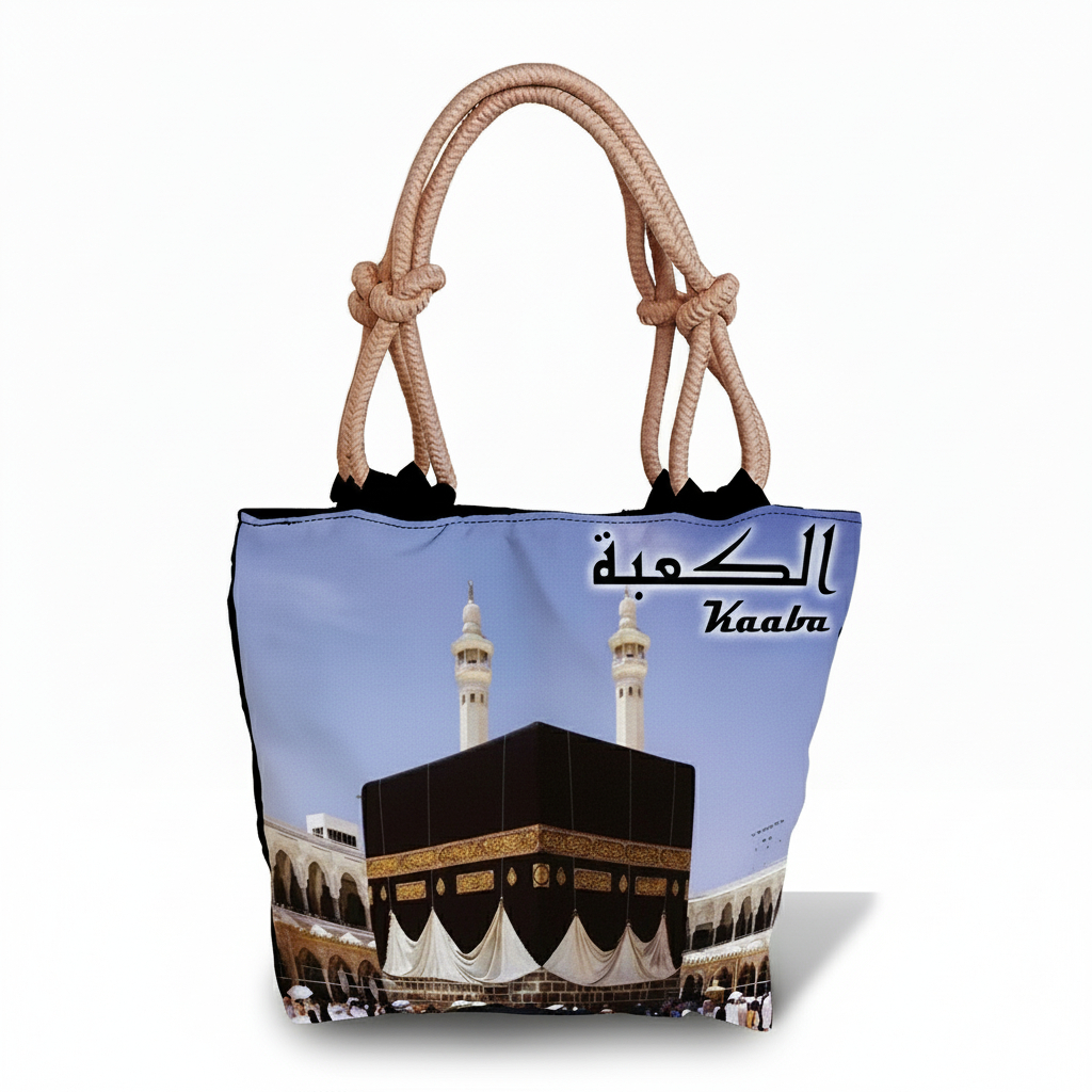 Totebag tas wanita makkah suvenir haji dan umroh