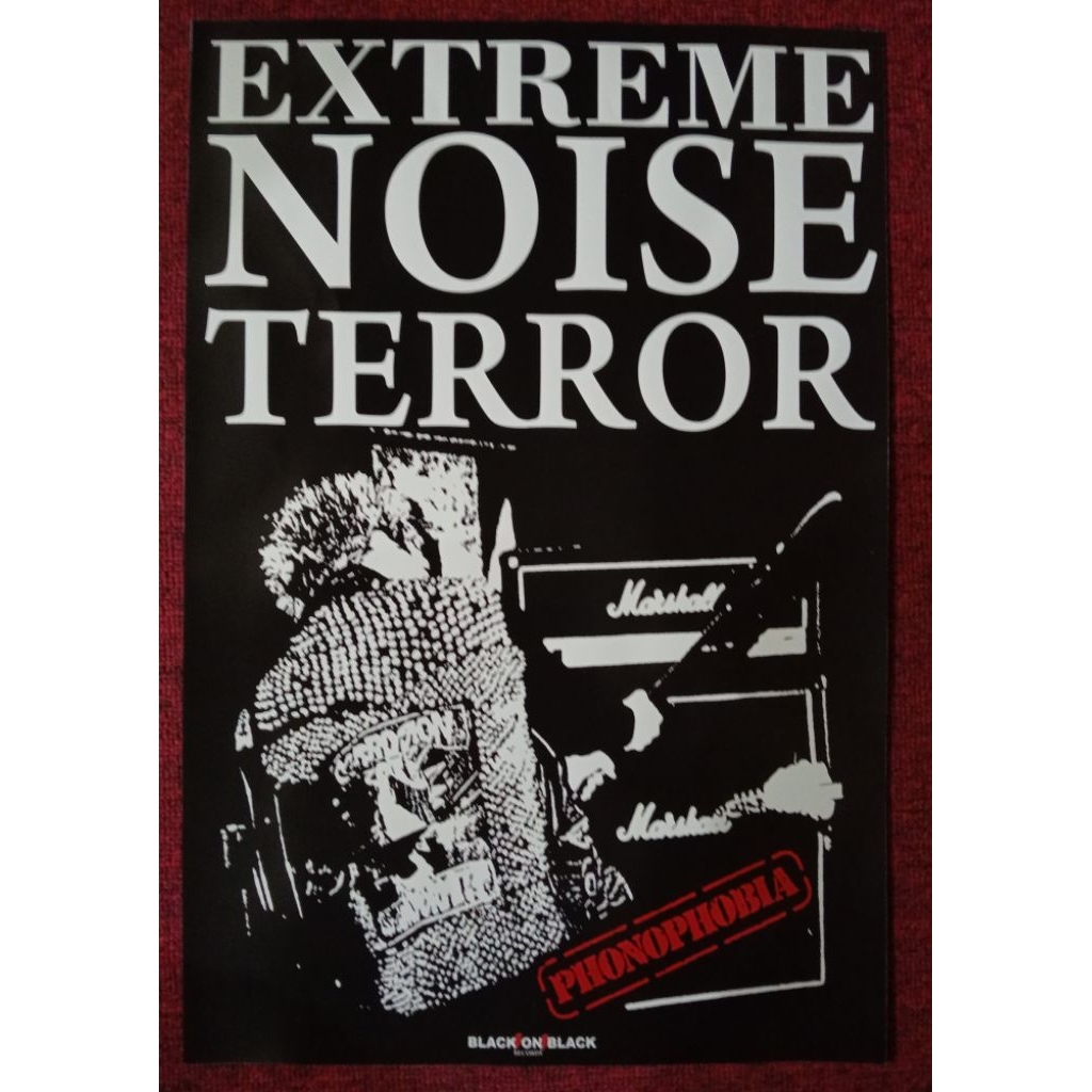 [poster band] Extreme Noise Terror - Phonophobia