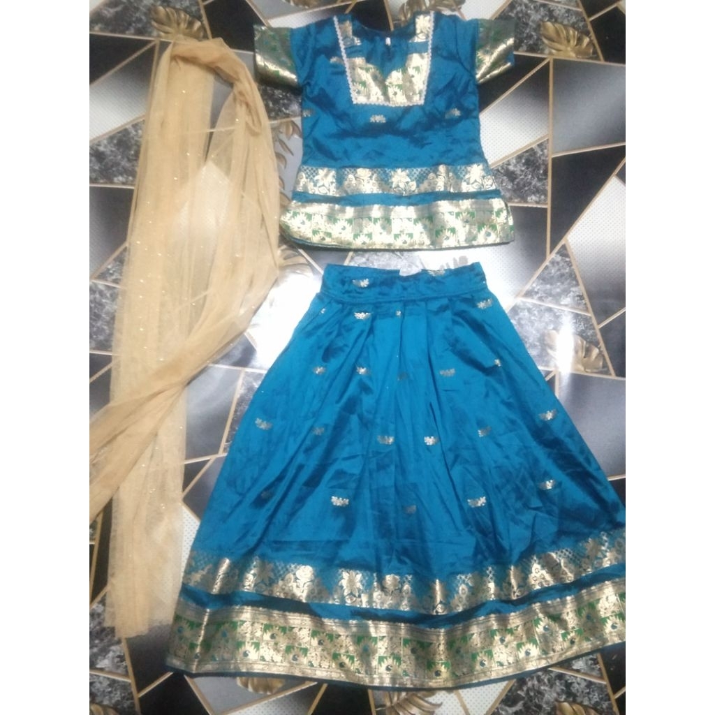 Baju India anak perempuan PL usia 6-8 Tahun