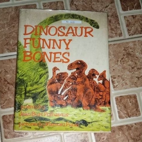 Buku Anak Vintage Dinosaur Funny Bones