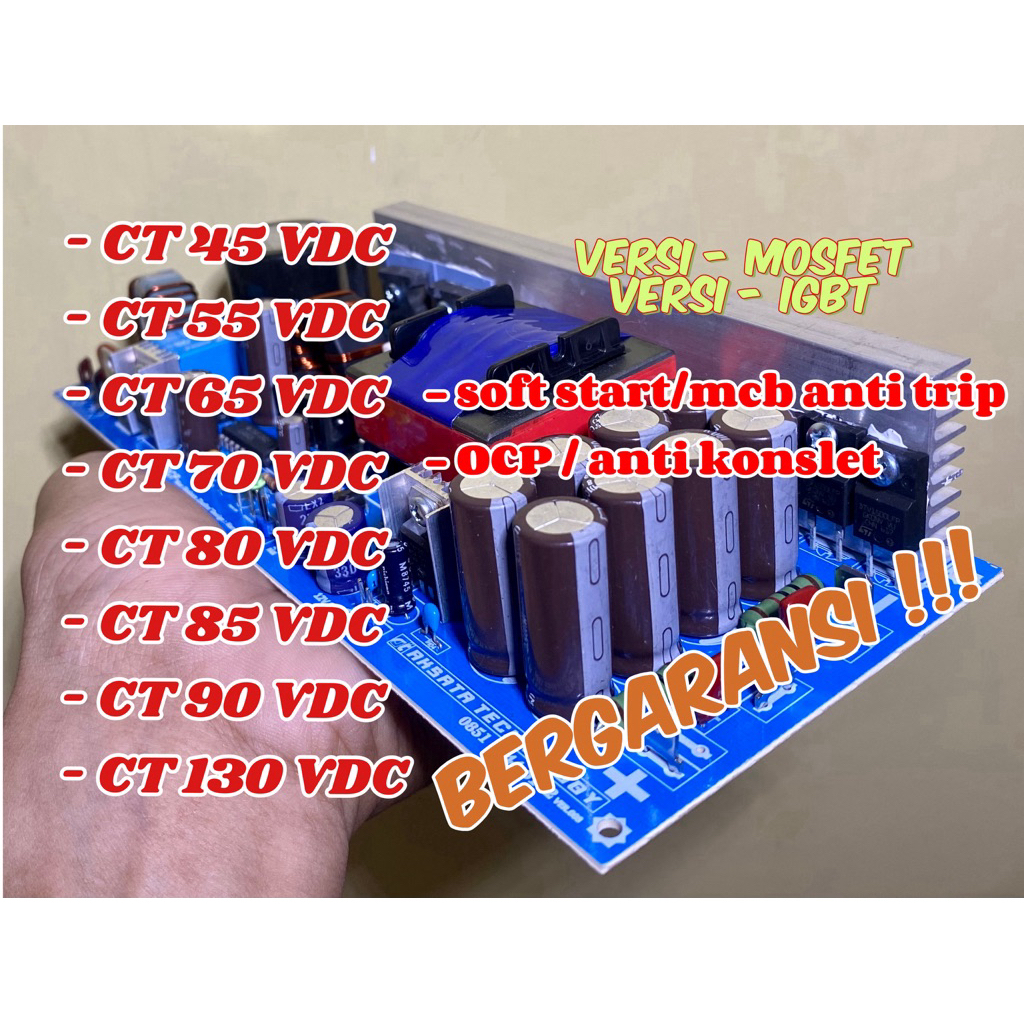 SMPS HB 20A AMPERE ANTI KONSLET OCP