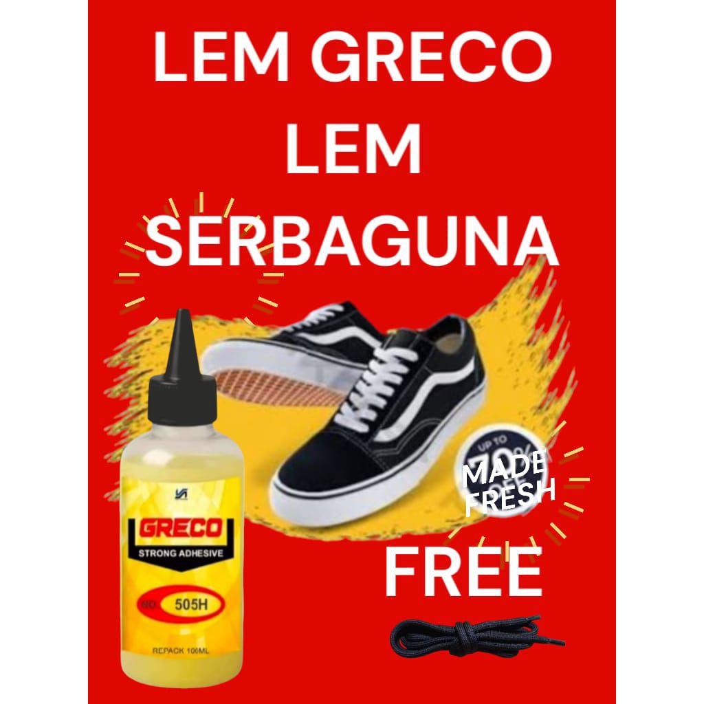 Lem GRECO 505 Lem Super Kuat Lem Open GRECO  505 100ML