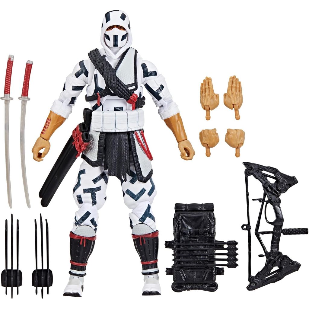 TERJAMIN ASLI SERI IKLAN G.I. JOE #131, STORM SHADOW, FIGUR AKSI KOLEKSI 6 INCI, MAINAN NINJA DENGAN