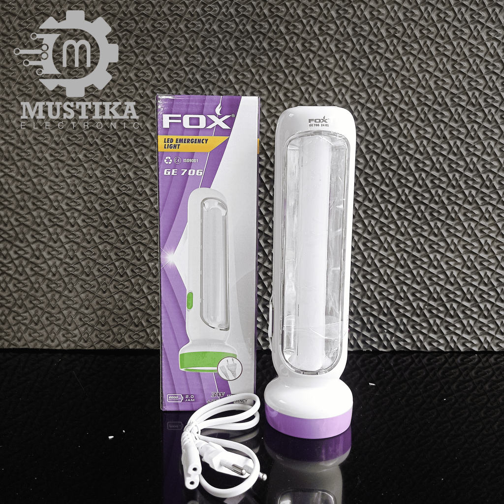 Senter Tangan Fox GE-706 + Led