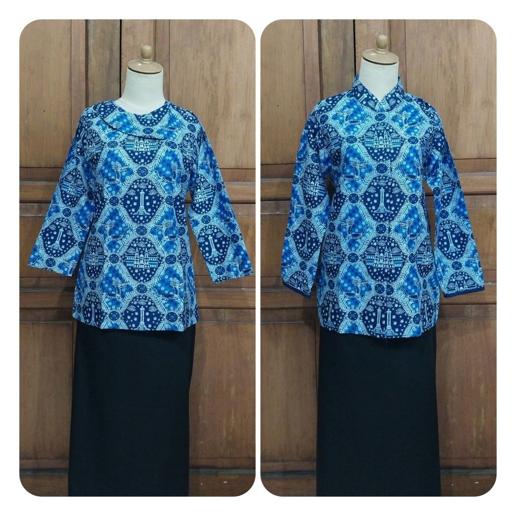 Blus Batik Print Lawang Sewu