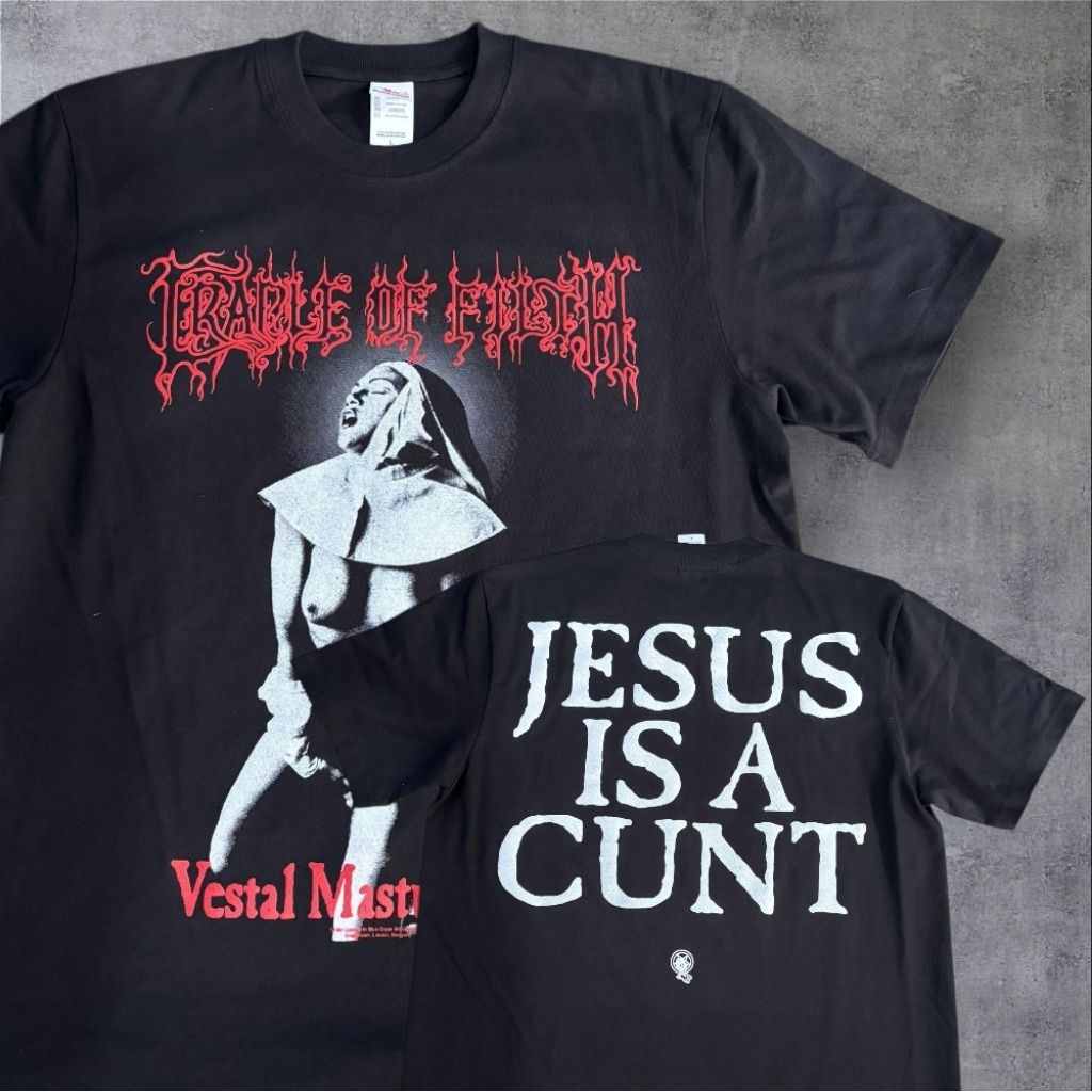 Cradle of filth - vestal masturbation kaos band vintage (bootleg)