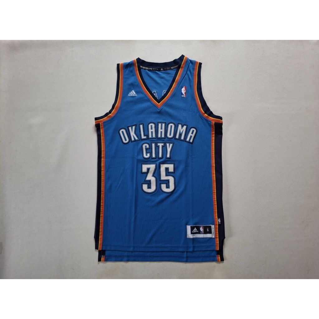 JERSEY BASKET ADIDAS OKLAHOMA CITY THUNDER DURANT ORIGINAL 100%