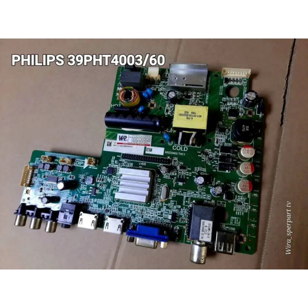 MAIND BOARD TV LED PHILIPS 39PHT4003/60 ORGINAL