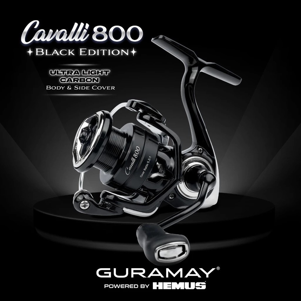 REEL HEMUS CAVALLI 800 PH BLACK EDITION