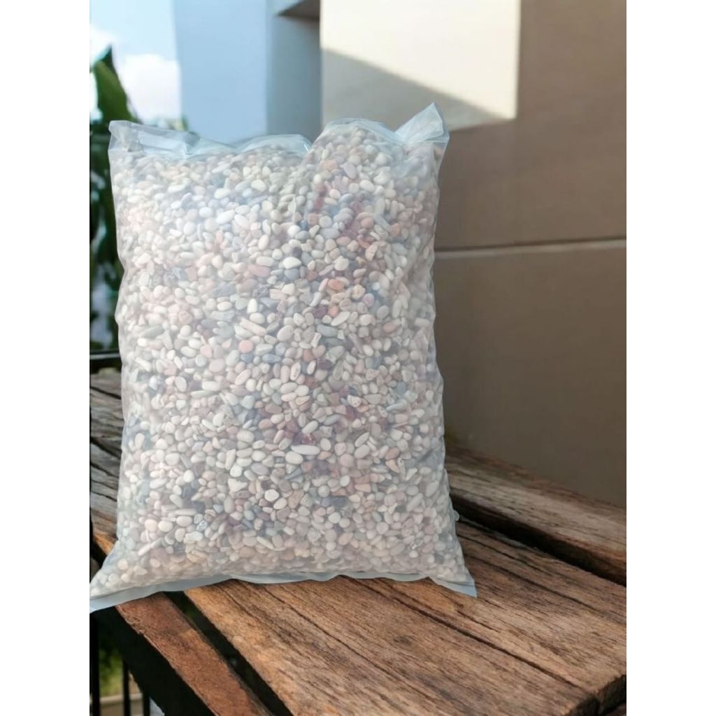 10kg batu pasir pancawarna/Batu pancawarna/batu sikat/Batu koral pancawarna/Batu aquarium