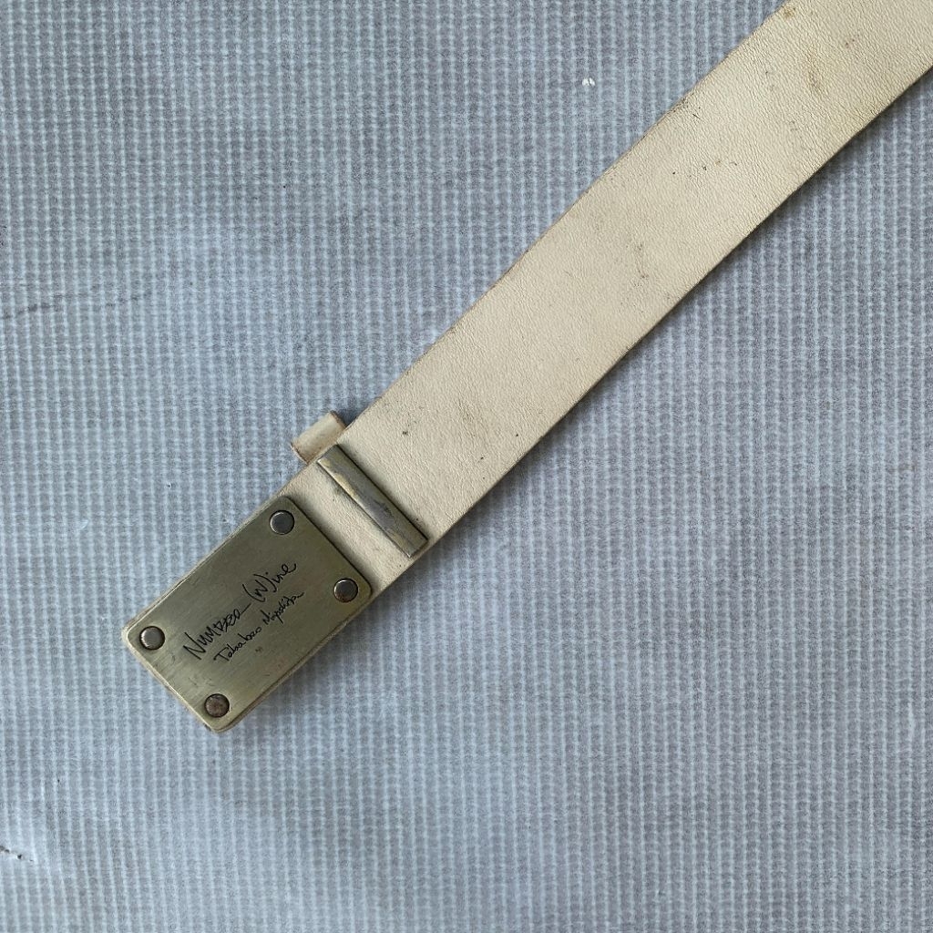 NUMBER NINE TAKAHIRO MIYASHITA BELT