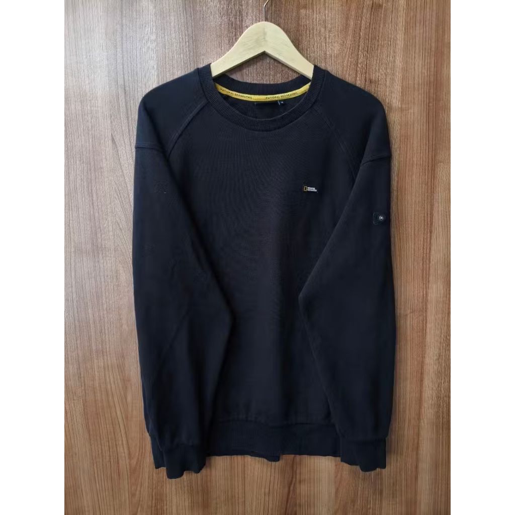 Crewneck national geographic patch original