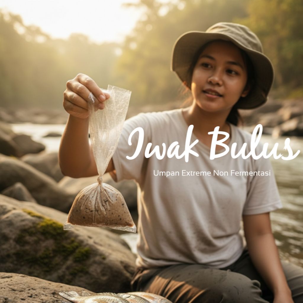 Umpan pasta jeroan bulus kucur 200g super amis bawal lele galatama