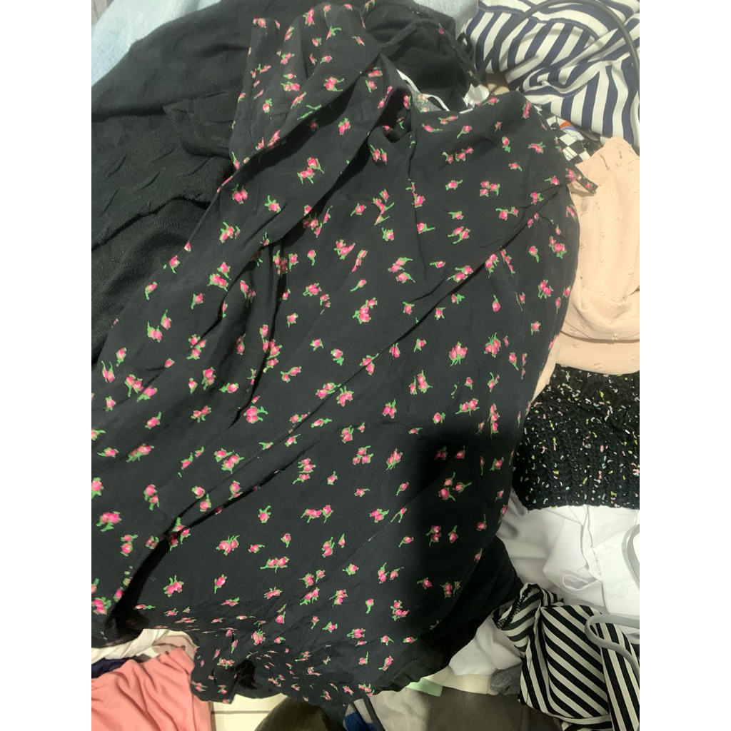 preloved dress bunga bunga