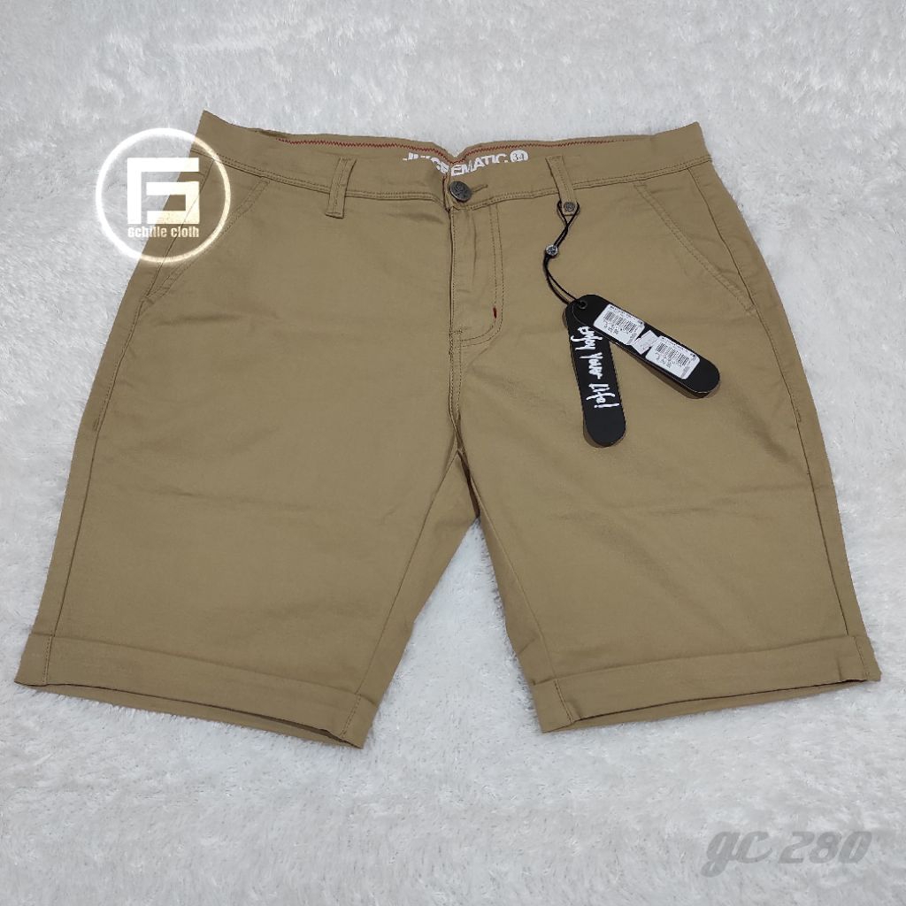 celana pendek Chino pants juice ematic khaki size 34