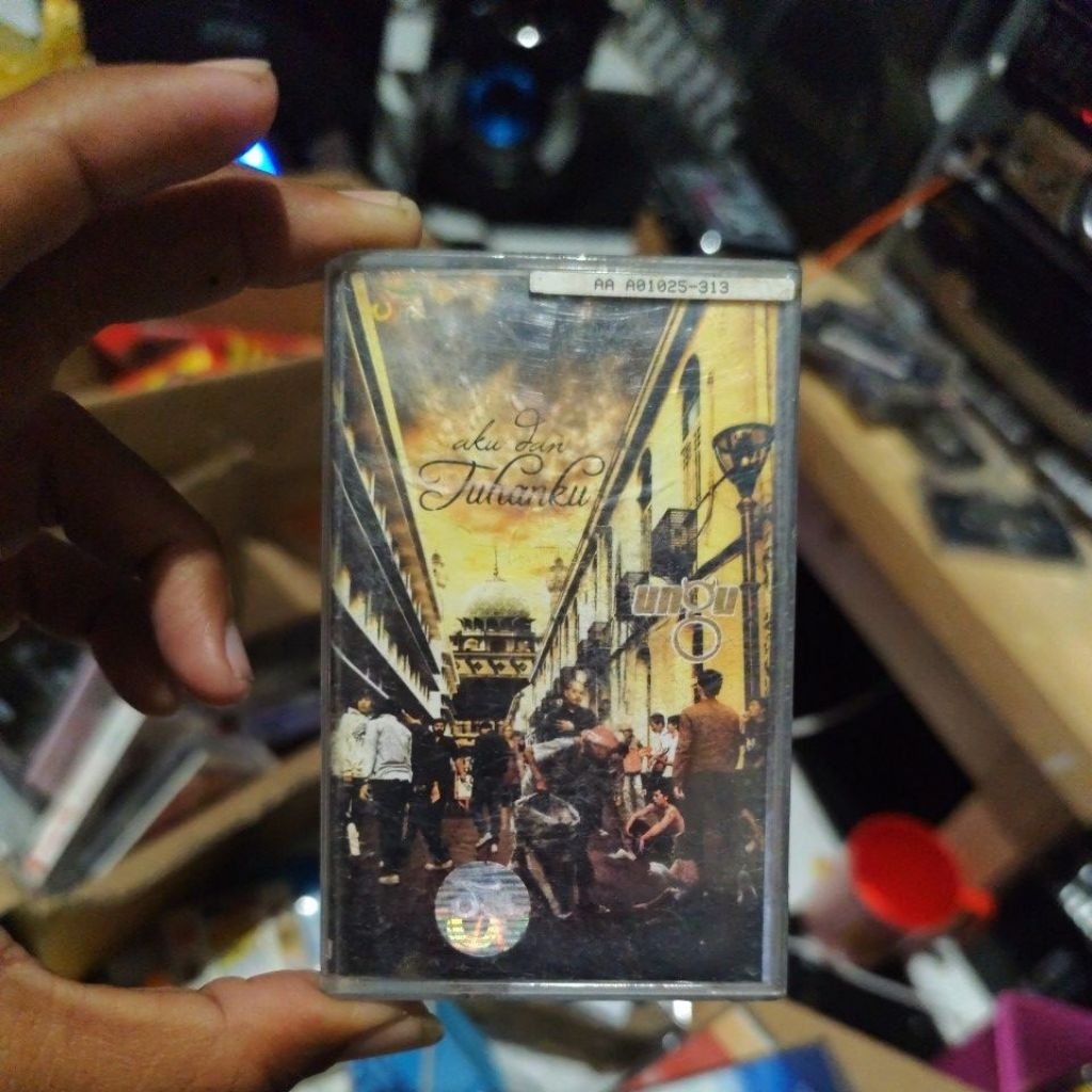 Kaset Ungu band album Aku Dan Tuhanku second