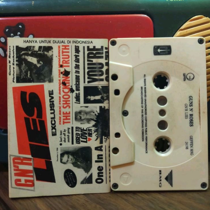 Kaset pita Guns'n roses Lies Exclusive