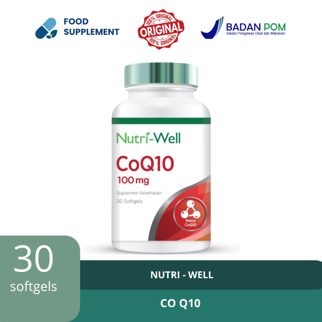 Nutriwell Co Q10 - 30 sofetgel