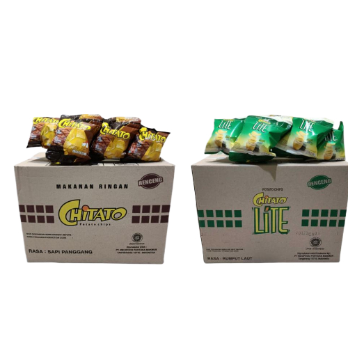 CHITATO SAPI PANGGANG/ CHITATO LITE | per dus Isi 6 RENCENG