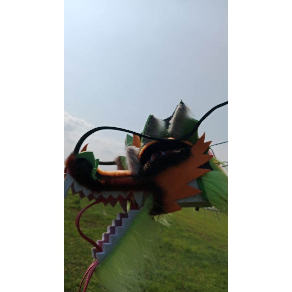 kepala layangan naga dm 20 tali goji besi