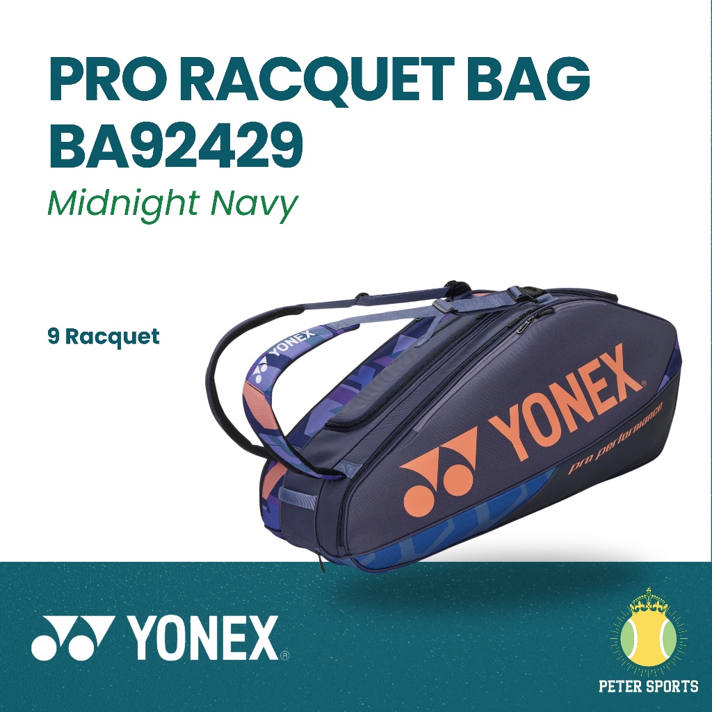 Yonex Pro Racquet Bag BA92429 Midnight Navy - Tas Tenis Yonex Original