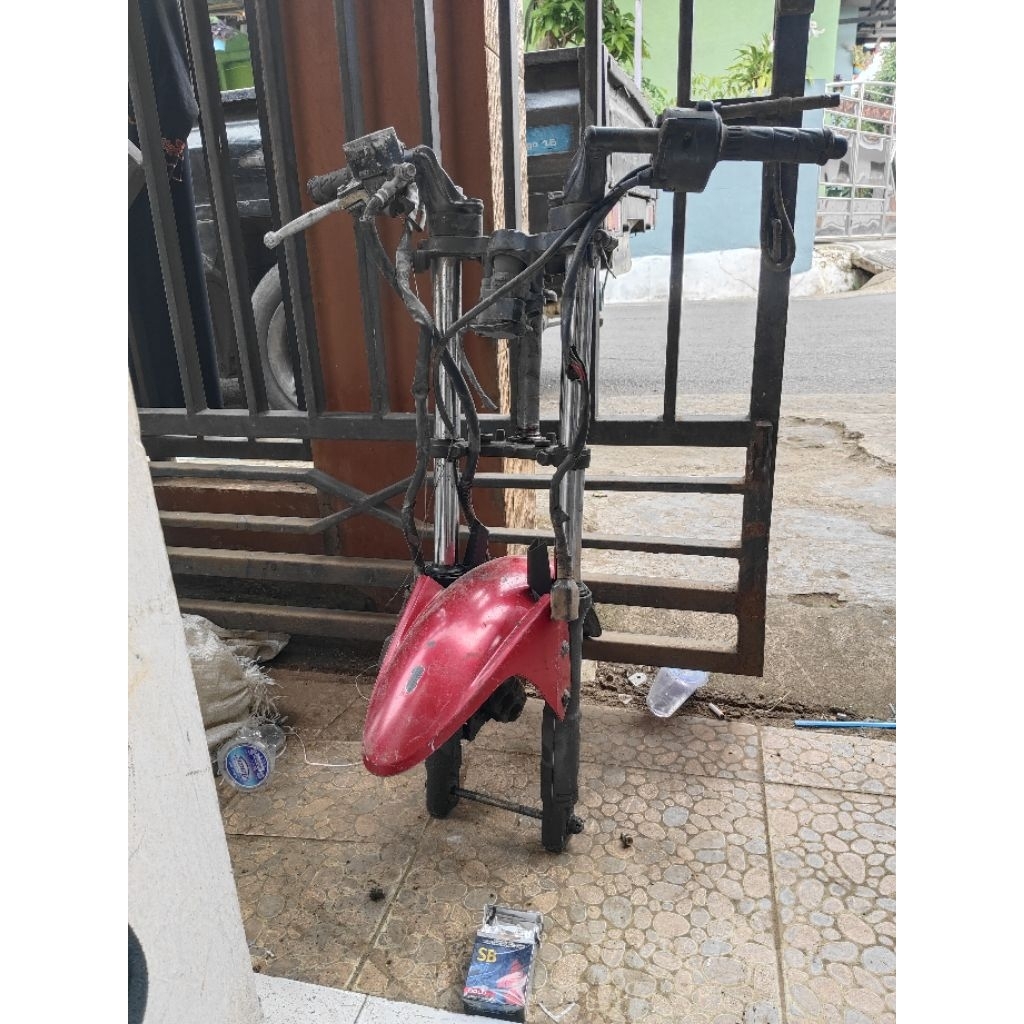 sok shok shockbreaker depan kawasaki athlete original