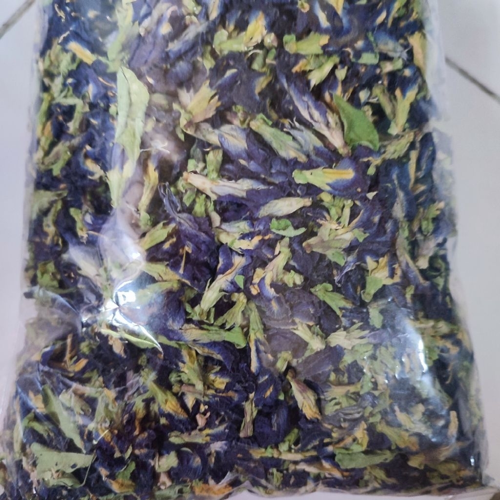 Tea bunga telang butterfly pea flower tea