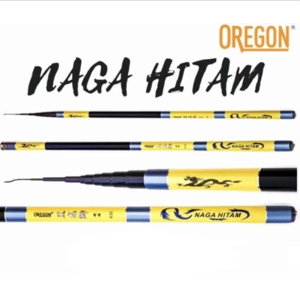 Joran Tegek Oregon Naga Hitam 540