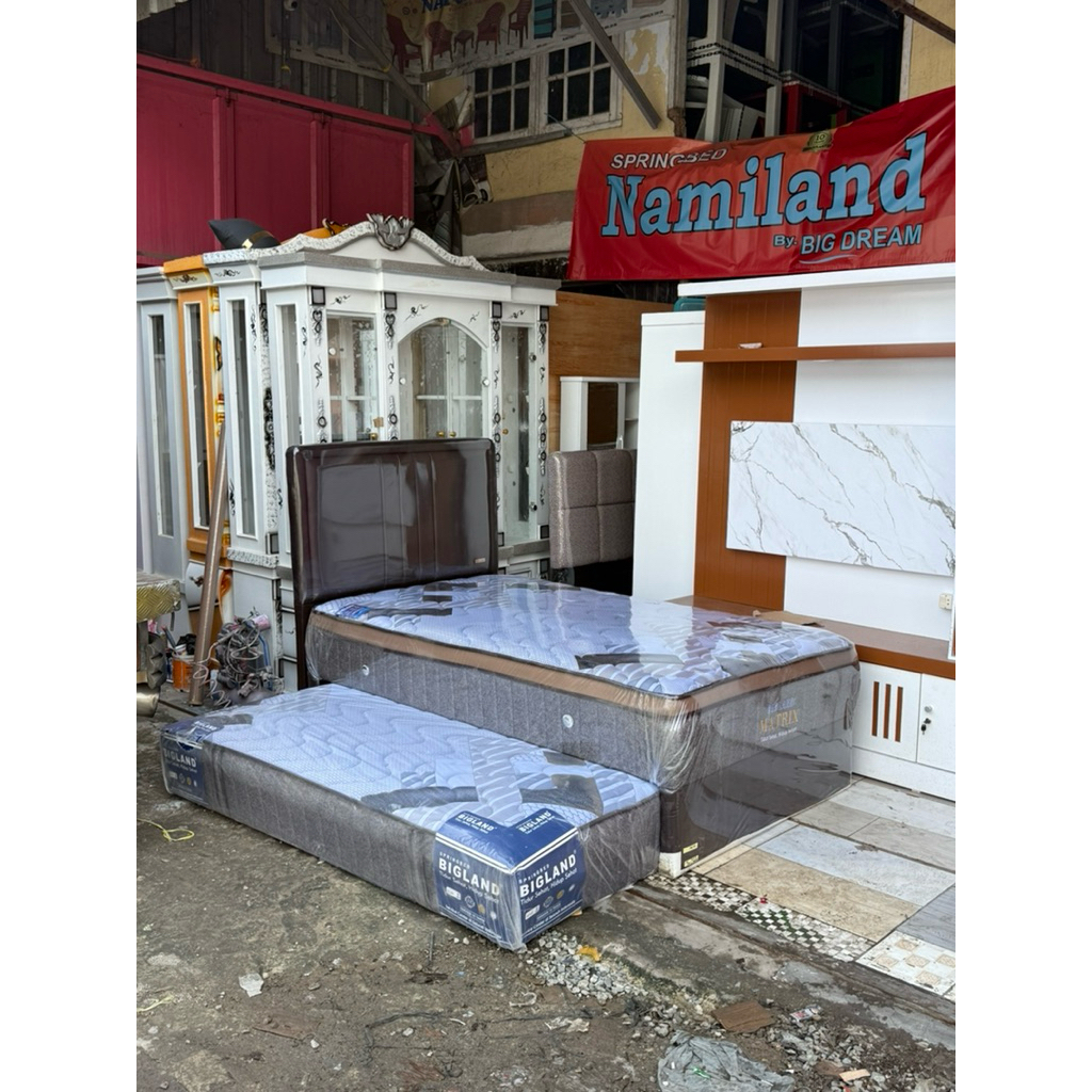 KASUR ATAS BAWAH BIGLAND MATRIX Ukuran 120x200