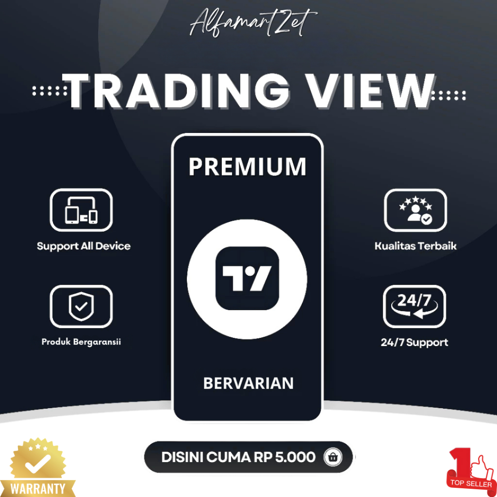 TRADINGVIEW PREMIUM BERGARANSI