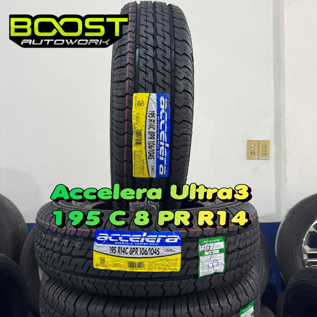 Ban Mobil Muatan 195 R14 Accelera Ultra