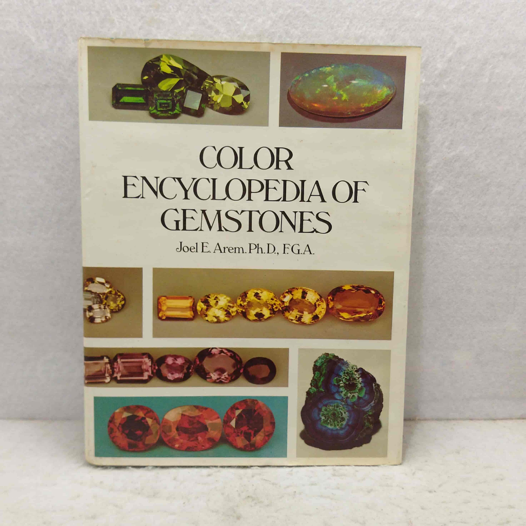 Book Art Import Color Encyclopedia of Gemstones - Joel E Arem - Buku Bahasa Inggris