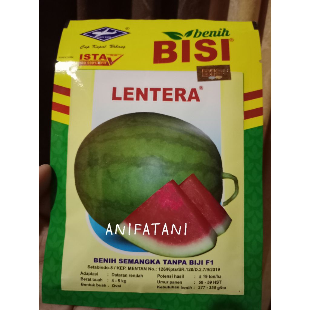 BENIH semangka LENTERA Non biji 20gram