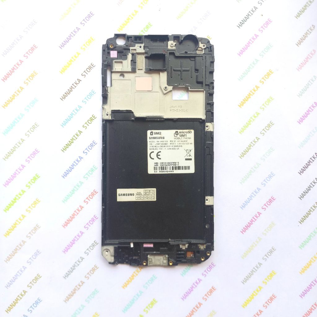 TULANG TENGAH / TATAKAN LCD samsung galaxy J4 / J400 ori copotan