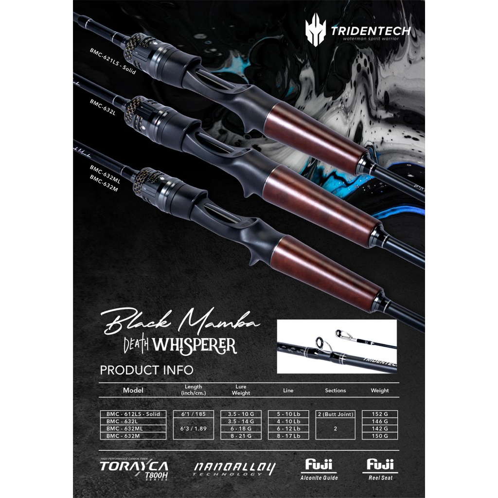 ROD BC TRIDENTECH BLACK MAMBA 2025