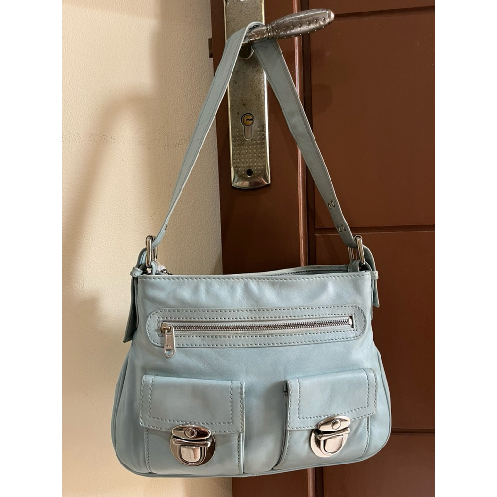 Tas Preloved Hobo Bag Shoulder Bag Kulit Asli