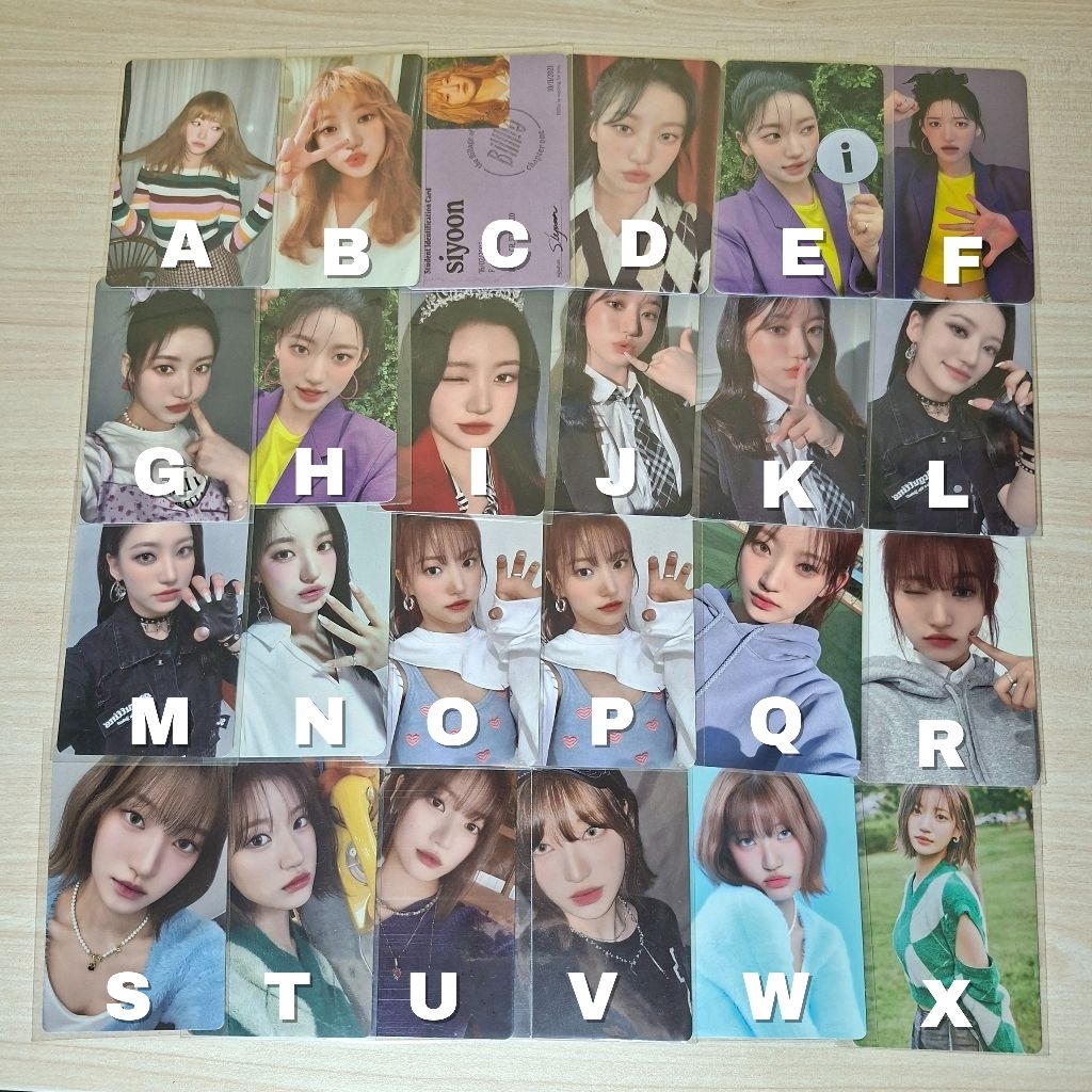 Siyoon Billlie Photocard