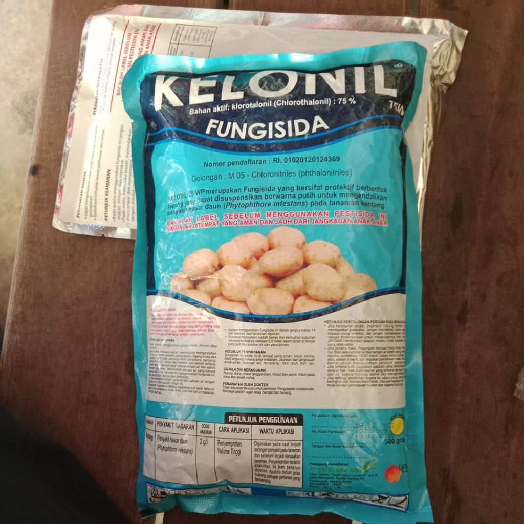 FUNGISIDA KELONIL75WP 500GRAM