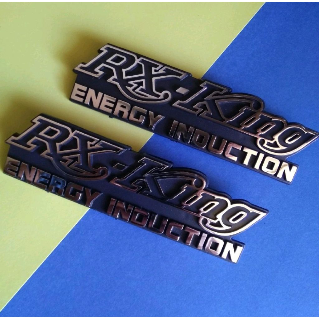 EMBLEM LOGO BOX AKI YAMAHA RX KING CHROME