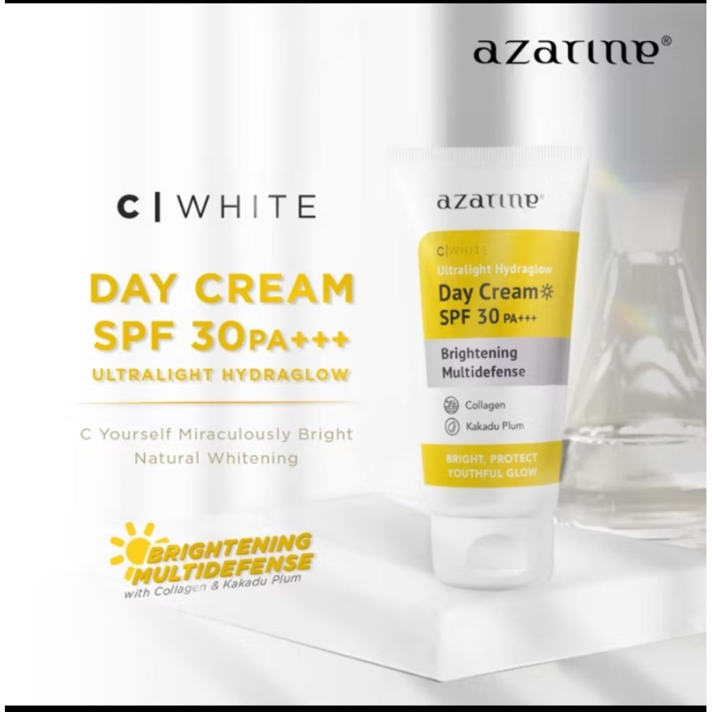 day cream brightening azarine / night cream brightening azarine / azarine moisturizer